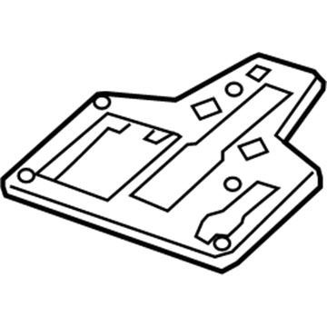 23190867 GM Mount Plate Illustration 1 of 1