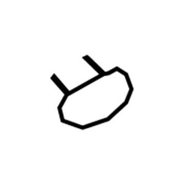 Chevy 15920656 Lock Pillar Trim Hole Cover