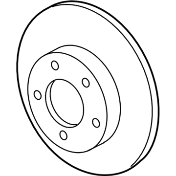 Cadillac DTS Brake Rotor - 19303813