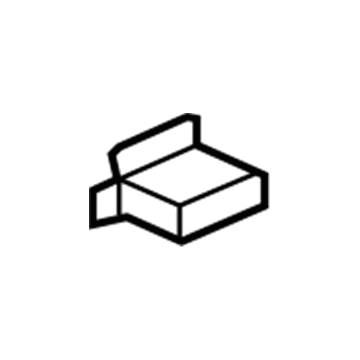 15295468 GM Center Bracket Illustration 1 of 1