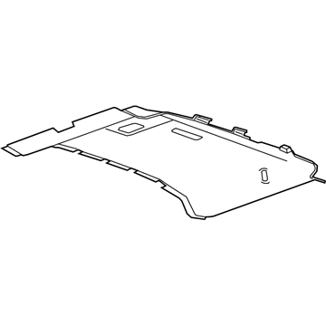Chevy 23104572 Rear Headliner
