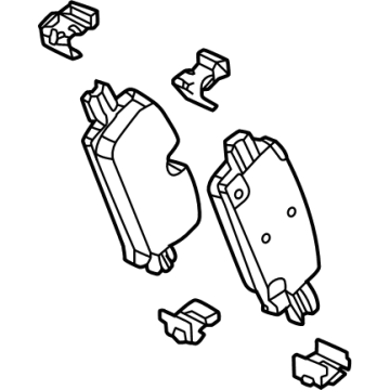 Cadillac 85567736 Brake Pads