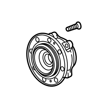 Cadillac 13551817 Hub Assembly