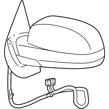 Chevy 25788157 Mirror Cover