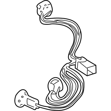 Pontiac 92215670 Socket & Wire