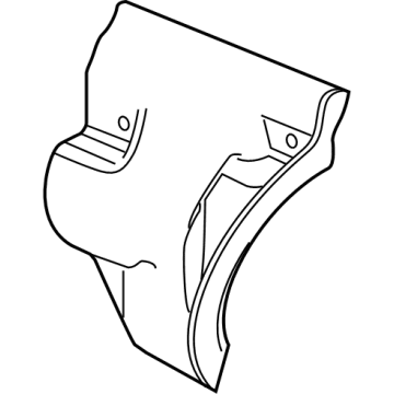 GM 84621503 Shield 84621503 GM Shield Illustration 1 of 1
