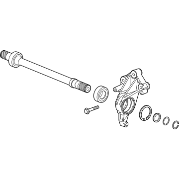 GM 85569672 Intermediate Shaft, Front 85569672 GM Intermediate Shaft, Front Illustration 1 of 1