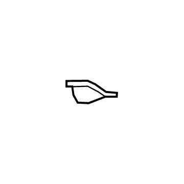 GM 23266738 Gusset, Driver Side 23266738 GM Gusset, Driver Side Illustration 1 of 1