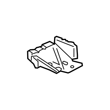 GM 23356672 Rear Extension, Driver Side 23356672 GM Rear Extension, Driver Side Illustration 1 of 1