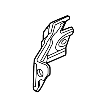 GM 84482356 Bracket, Front Lower Passenger Side 84482356 GM Bracket, Front Lower Passenger Side Illustration 1 of 1