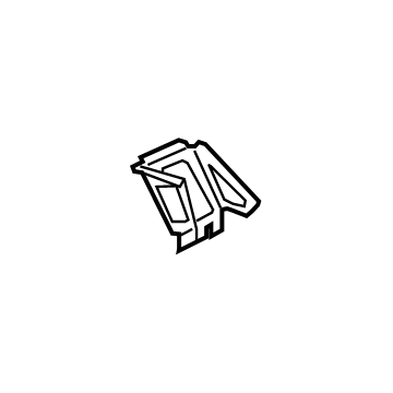 GM 84711464 Front Reinforcement, Rear 84711464 GM Front Reinforcement, Rear Illustration 1 of 1