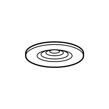 GM 84734663 Suspension Crossmember Washer, Rear 84734663 GM Suspension Crossmember Washer, Rear Illustration 1 of 1