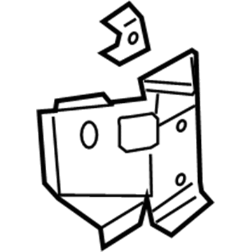 Pontiac 92167940 Wheelhouse Brace