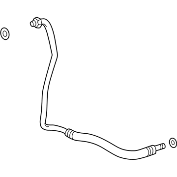 Cadillac Oil Cooler Hose - 25731360