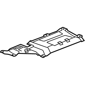 GM 25792425 Heat Shield 25792425 GM Heat Shield Illustration 1 of 1