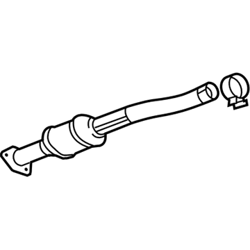 19420255 GM Catalytic Converter Illustration 1 of 1