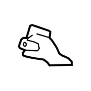 GM 20843370 Heat Shield 20843370 GM Heat Shield Illustration 1 of 1