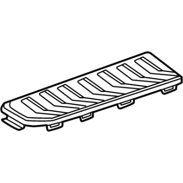 GM 87832405 Pad, Front And Rear Bumper/Fascia Face 87832405 GM Pad, Front And Rear Bumper/Fascia Face Illustration 1 of 1