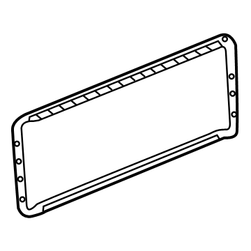 GM 12652026 Intercooler Gasket 12652026 GM Intercooler Gasket Illustration 1 of 1