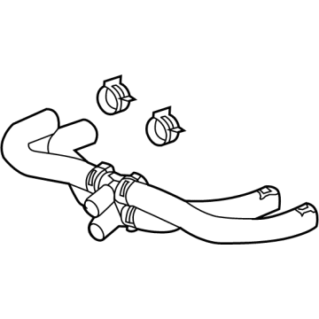 GM 12668195 Coolant Hose 12668195 GM Coolant Hose Illustration 1 of 1