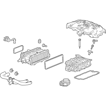 GM 12729230 Cover, Turbocharger / Supercharger Cooling 12729230 GM Cover, Turbocharger / Supercharger Cooling Illustration 1 of 1