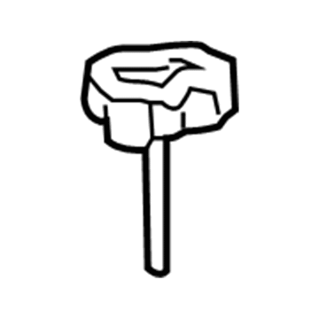 GM 19149748 Reservoir Cap 19149748 GM Reservoir Cap Illustration 1 of 1