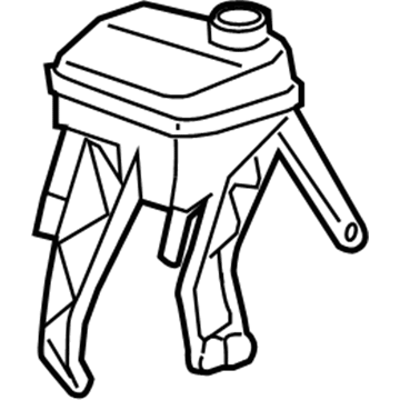 GM 19149747 Power Steering Pump Reservoir 19149747 GM Power Steering Pump Reservoir Illustration 1 of 1