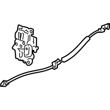 Chevy Suburban 1500 Door Lock Actuator - 22862037