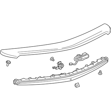 Cadillac Spoiler - 84609086
