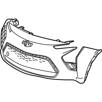 Chevy Bolt EV Bumper Cover - 42795357