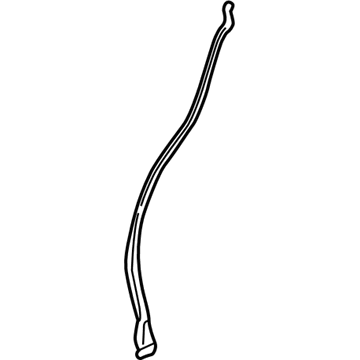 84476230 GM Rear Weatherstrip, Driver Side Illustration 1 of 1