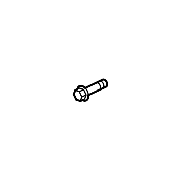 GM 12668731 Lower Timing Cover Pin, Front 12668731 GM Lower Timing Cover Pin, Front Illustration 1 of 1