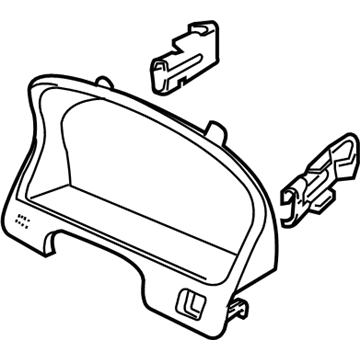 Pontiac 92110118 Cluster Trim