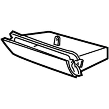 Pontiac 92146467 Compartment