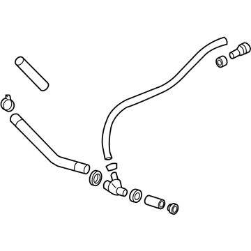 Hummer Coolant Pipe - 19130370
