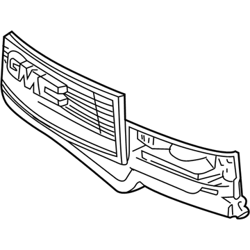 GMC 19131430 Grille