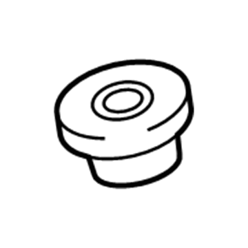 GM 24410153 Mount Bracket Upper Insulator 24410153 GM Mount Bracket Upper Insulator Illustration 1 of 1