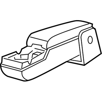 Buick 88894807 Armrest