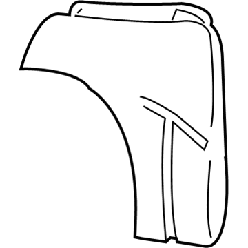 Buick 12457005 Seat Back Pad