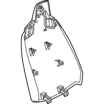 Cadillac 86804162 Seat Back Panel