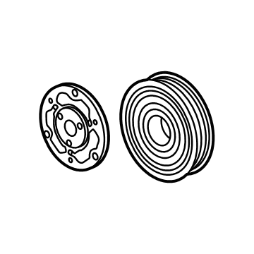 Cadillac 86792411 Clutch & Pulley