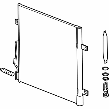 GM 86515474 Condenser, A/C Condenser 86515474 GM Condenser, A/C Condenser Illustration 1 of 1