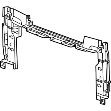 GM 26472130 Baffle Assembly-Radiator Air Front Upper 26472130 GM Baffle Assembly-Radiator Air Front Upper Illustration 1 of 1
