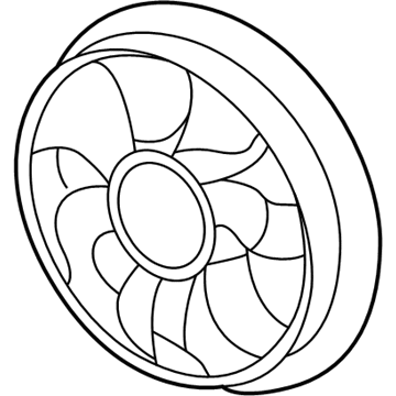 Buick 12365300 Fan Blade