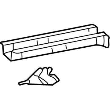 Pontiac 88972296 Rail