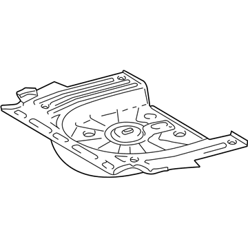 Pontiac 88972256 Rear Floor Pan