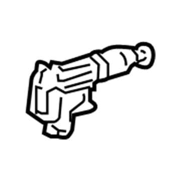 GM 15841665 Lock Actuator, Rear Driver Side 15841665 GM Lock Actuator, Rear Driver Side Illustration 1 of 1
