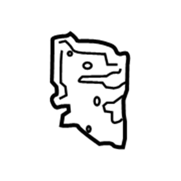 GM 10347138 Lock, Rear Driver Side 10347138 GM Lock, Rear Driver Side Illustration 1 of 1