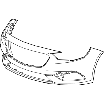 Buick 39159653 Bumper Cover