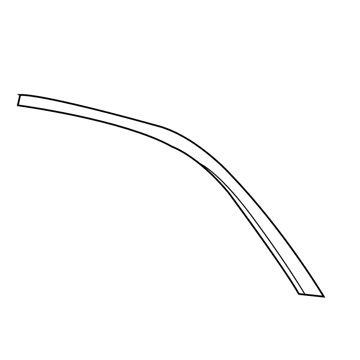 Cadillac CT4 Door Moldings - 23181433